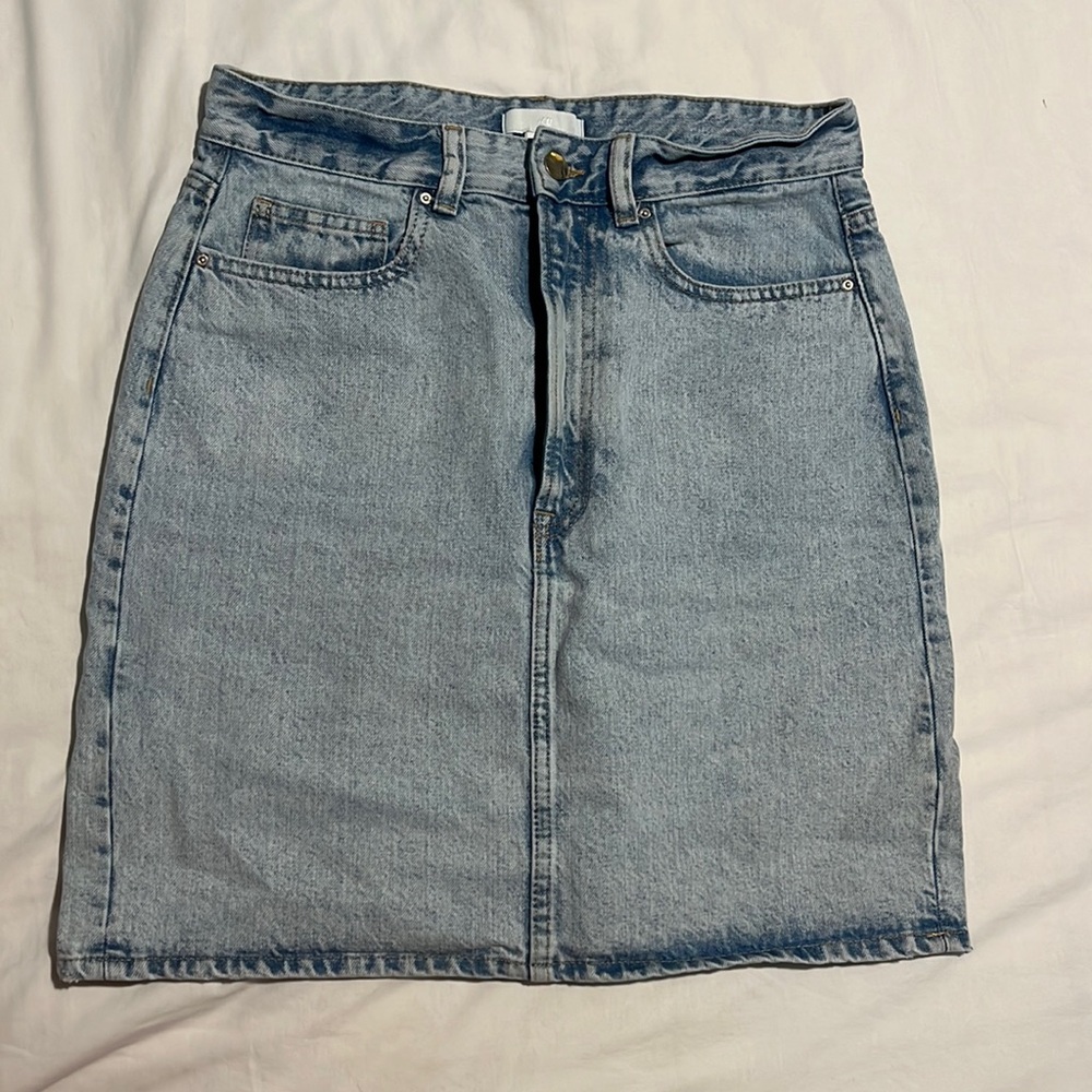 H&M denim skirt